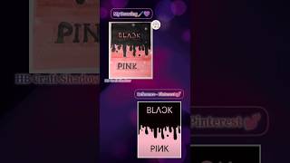 🖤BLΛƆKPIИK💗 Drip Art 🖤💖 Cute Drawing Idea #art #craft #diy #viral #short #shorts #fyp #blackpink