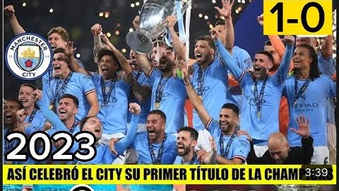 Manchester city campeón Resumen y Goles final champions League 2023