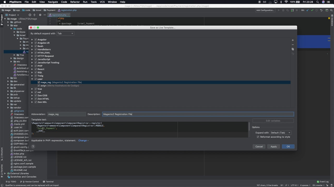 Live Templates PHPStorm (Snippets) - YouTube