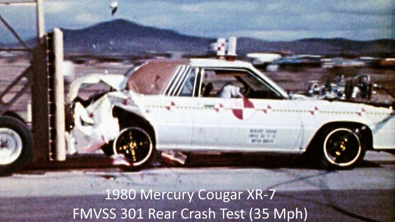 1980-1982 Mercury Cougar XR-7 / Ford Thunderbird FMVSS 301 Rear