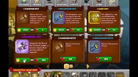 Dungeon Rampage : Free Legendary Keys with cheat engine
