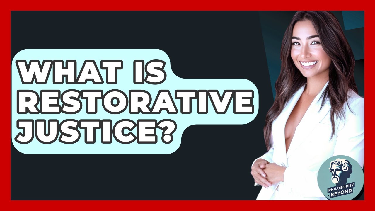 What Is Restorative Justice? - Philosophy Beyond