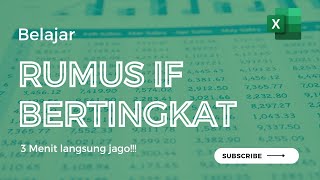 Belajar Rumus IF Bertingkat (Nested IF)  | Tutorial Excel Pemula - by kakphp