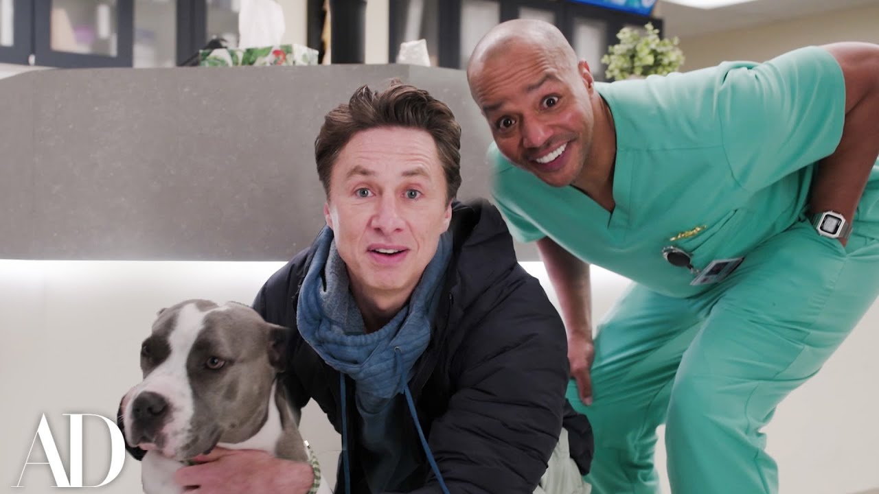 Inside The Rebuilt Scrubs Hospital With Zach Braff, Donald Faison, and Sarah Chalke | Arch Digest