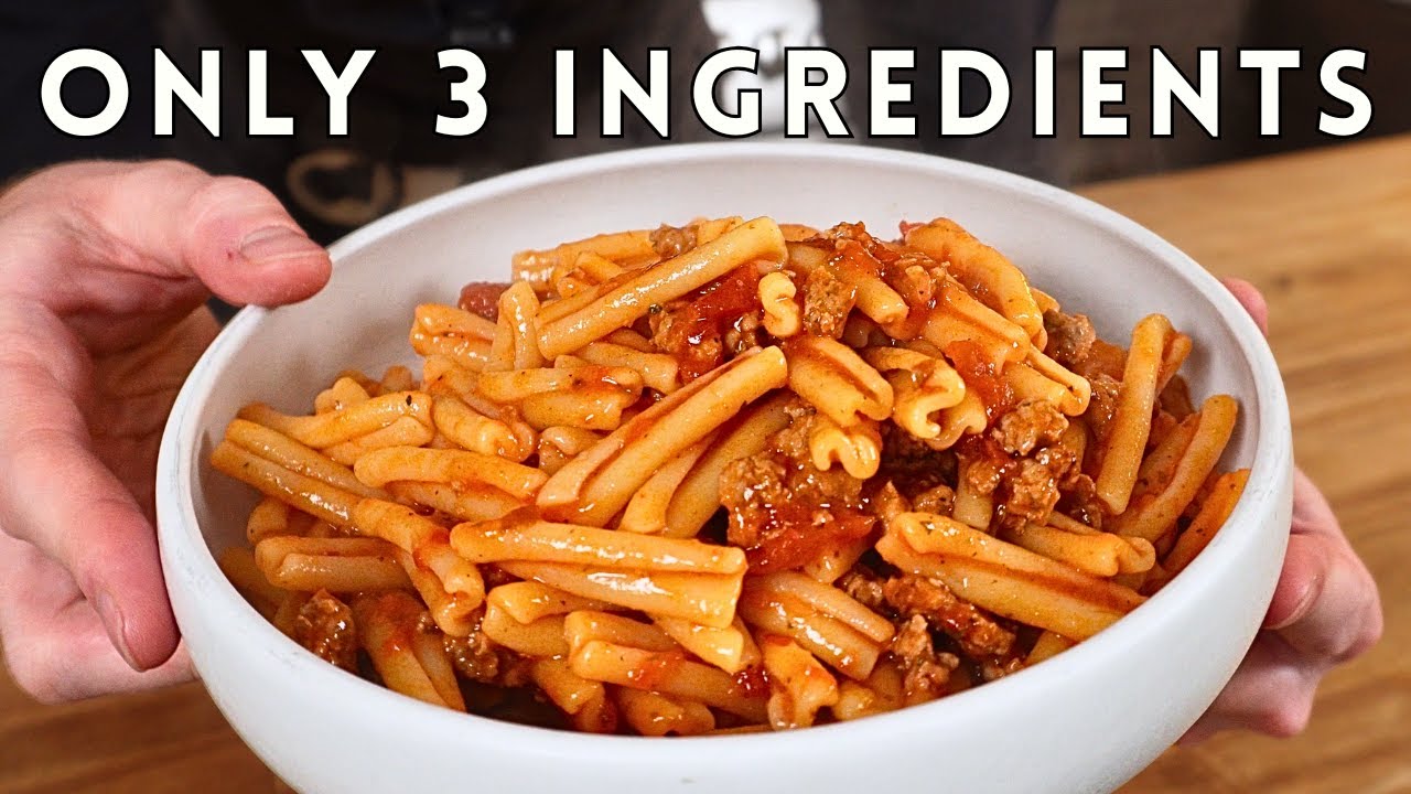 My Favorite Meat Sauce Only Needs 3 Ingredients