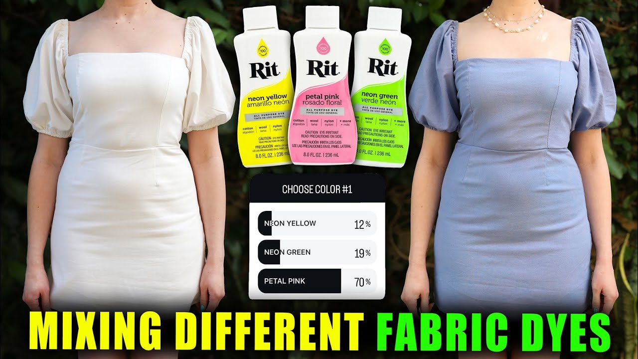 HOW TO MIX DIFFERENT DYES TO GET A UNIQUE COLOR! (FOLLOWERS CHOOSE DYE ...