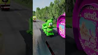 Crazy cars &amp; Funny cars VS Bollard  #beamngdrive #beamngexperiments #beamng #crashdrive #automobile