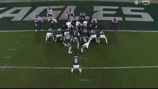 Jalen Hurts 1 Yard Touchdown Run | Vikings vs Eagles