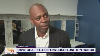 Dave Chappelle defers Duke Ellington honor | FOX 5 DC