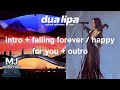 Dua Lipa - Intro + Falling Forever / Happy for Yoy + Outro (Live studio Version) [RO Tour 2025]