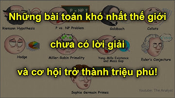 Những bài toán khó nhất thế giới chưa có lời giải và các giải thưởng triệu đô