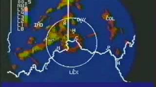 Cincinnati NWS Radar June 2, 1990 1004 PM