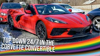 TopDown in Winter! Why the C8 Corvette Convertible Beats the Coupe