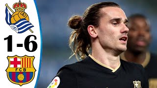 Real Sociedad Vs BArcelona 1-6 All Goals & Highlights 21/03/2021 HD Real Sociedad Vs BArcelona 1-6 All Goals & Highlights 21/03/2021 HD