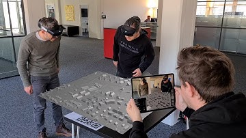 Digital Building Models Visualized in Mixed Reality with the HoloLens 2