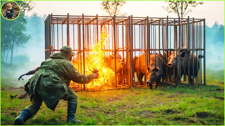 How Do Hunters And American Farmers Deal With Millions Of Wild Boars By Trap And Bow In The World P2