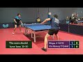 Si zhigao 2575 vs tu chi hsiung 2484  cal state championship at tta fremont on 1082023