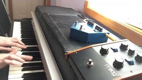 fender rhodes Mkii with moog ring mod