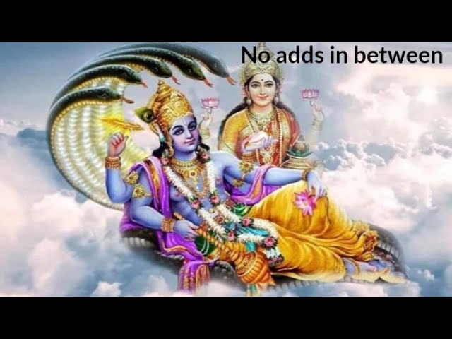 Sri Vishnu Sahasranama without any ADS | Most powerful song by M. S. Subbulakshmi class=