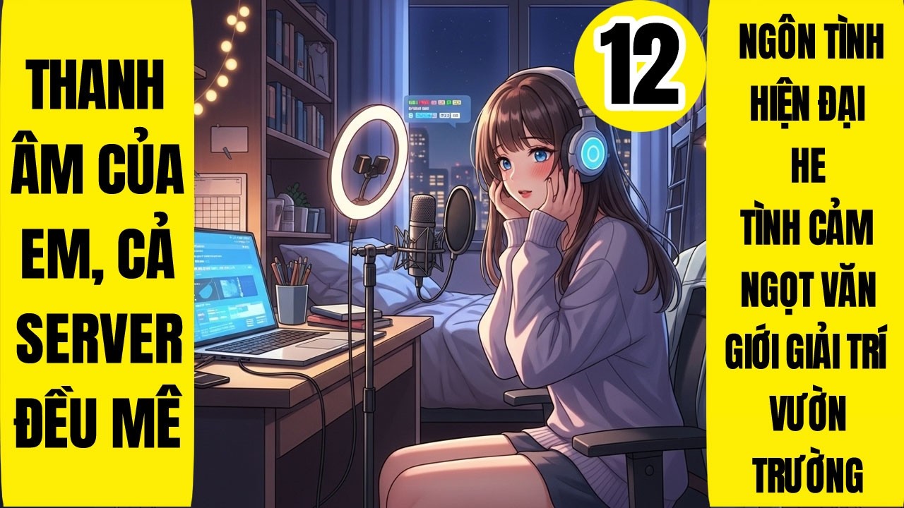 Tập 12: Thanh Âm Của Em, Cả Server Đều Mê, Ngôn Tình, Phát Sóng Trực Tiếp, Phật Hệ, Chủ Bá, Sa Điêu
