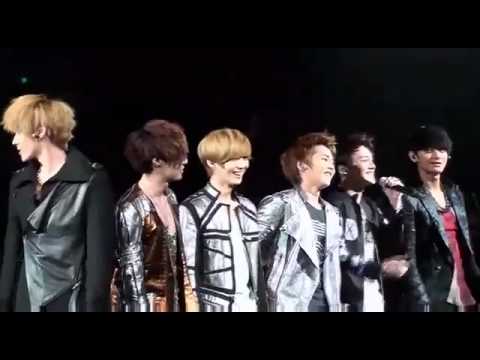 121002 EXO-M talk 自己紹介 @ China Korea Friendship Concert 엑소엠 エクソエム