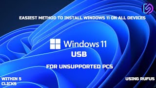 HOW TO MAKE WINDOWS 11 BOOTABLE USB FOR ALL PC screenshot 5