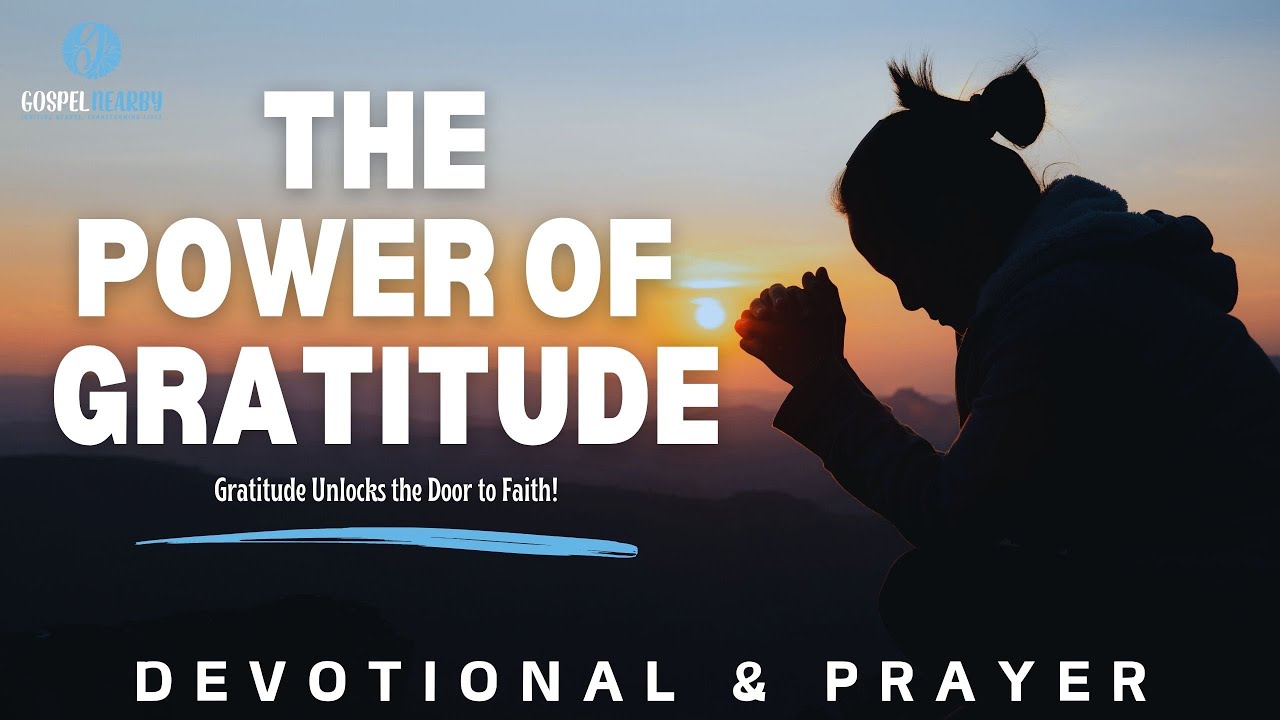 Unlock the Power of Gratitude | Strengthen Your Faith Daily - YouTube