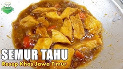Koleksi Resep Masakan Jawa Tahu Tempe Tutorial Kreasi 