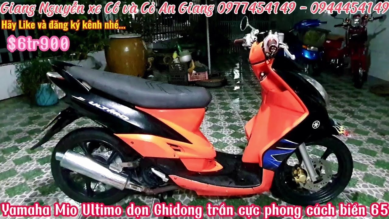 Yamaha Mio Ultimo dòng tay ga Scooterphù hợp với di chuyển trong nội  thành đô thị