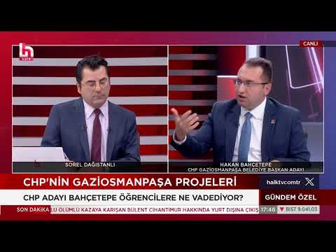 Projeler | CHP Gaziosmanpaşa Belediye Başkan Adayı Hakan Bahçetepe | HALK TV