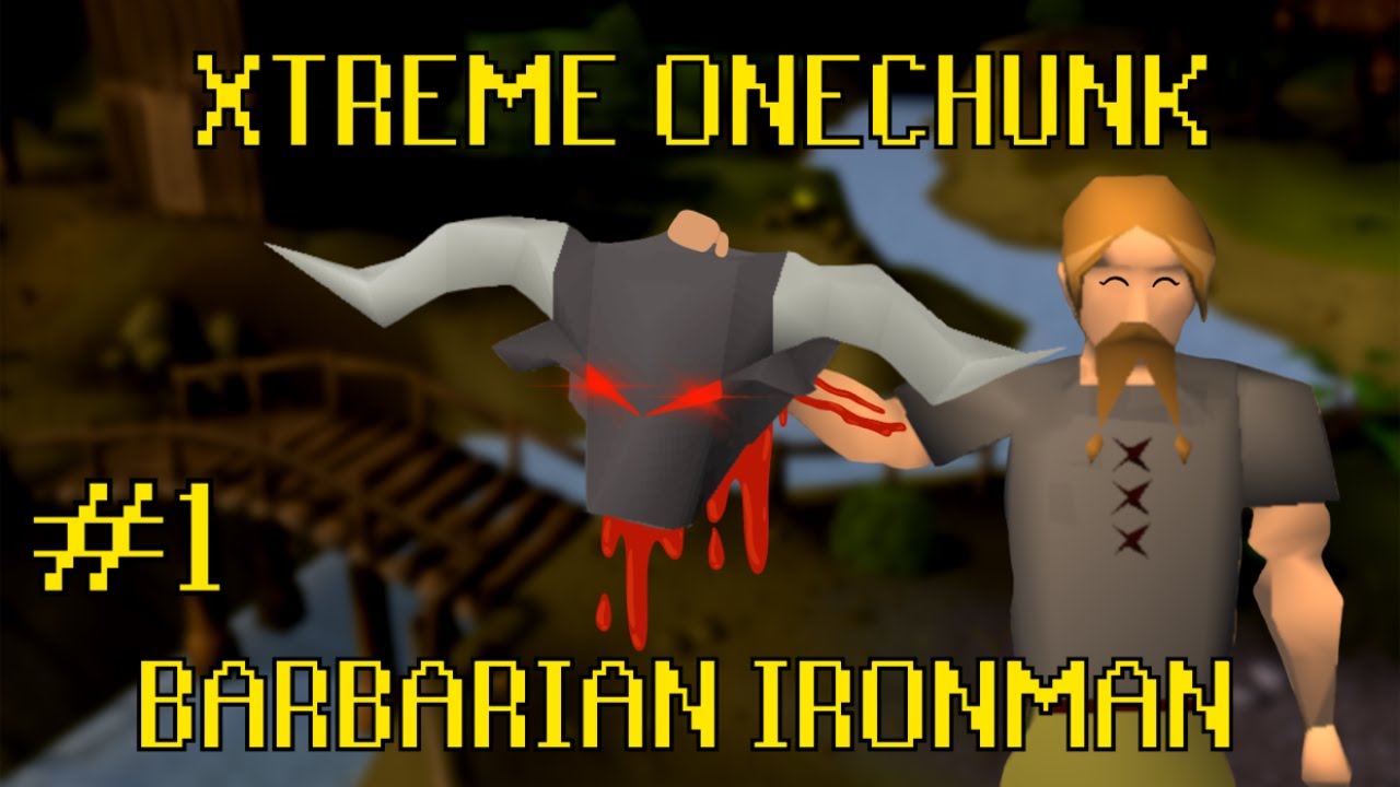 Xtreme Onechunk Ironman - Barbarian Village (#01)