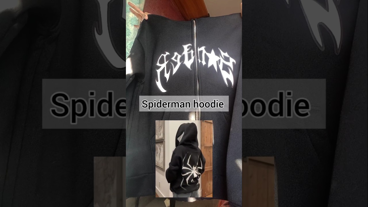Spiderman hoodie review 