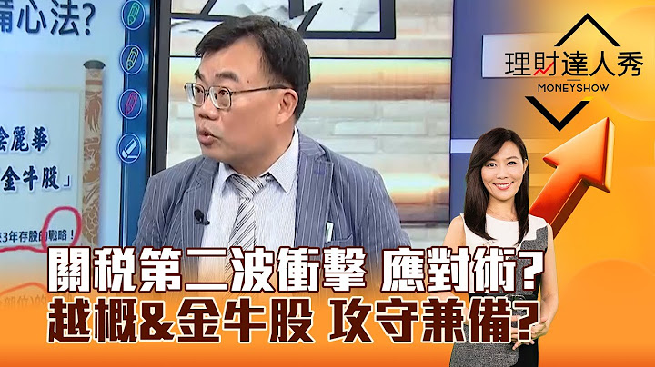 【理財達人秀】關稅第二波衝擊 應對術？越概&金牛股 攻守兼備？｜李兆華、謝富旭 2025.07.08 part6