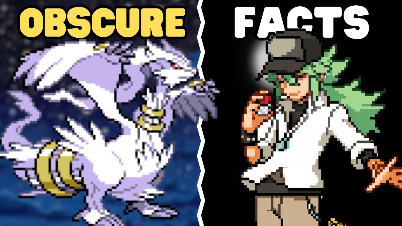 135 Pokémon Black and White Facts to Fall Asleep to