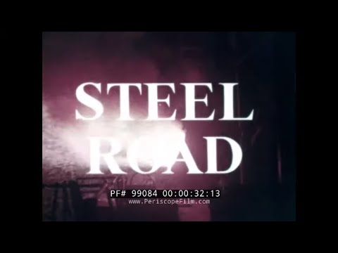 1956 BRITISH STEEL INDUSTRY  FILM  "STEEL ROAD"  HENRY BESSEMER   MINES & MINING  99084