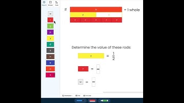 Determine the value of rodes using Digital Math Manipulative |  Brainingcamp