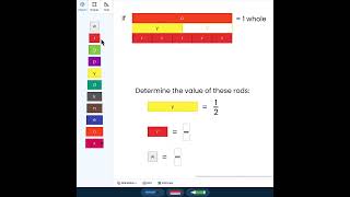 Details Determine the value of rodes using Digital Math Manipulative |  Brainingcamp Update