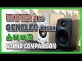 Genelec 8010A vs Edifier MR3 #가격차이가 느껴지긴 하는데...