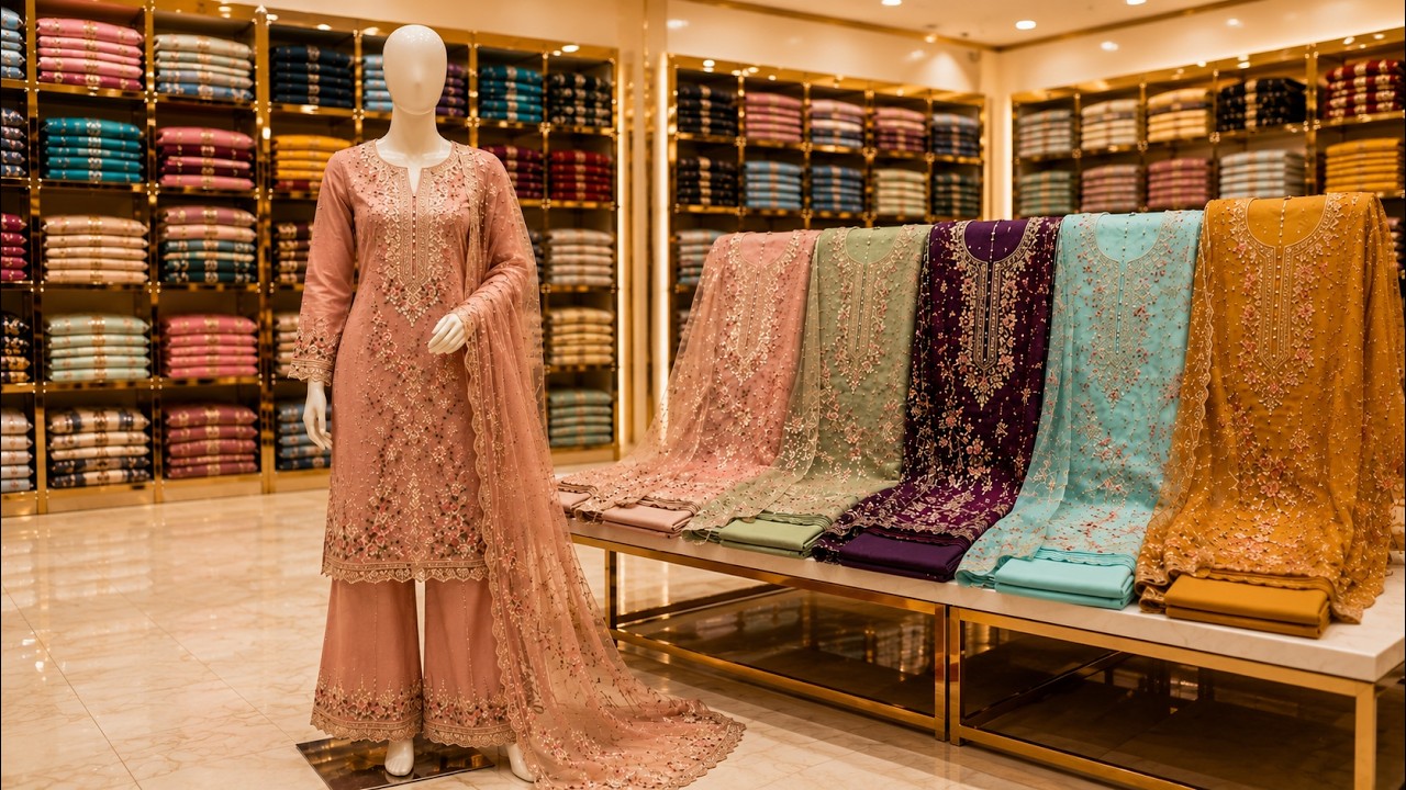 Kaunsa Unstitched Suit Design Aapko Sabse Zyada Pasand Aaya? video thumbnail
