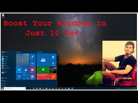 How to boost window 10  in 10 seconds  |  Baidu Pc Faster