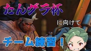【オーバーウォッチ２（over watch2) 　カスタムのために練習！　タンクでいくぜ！】