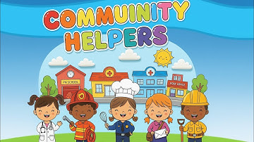 Community Helpers Song for Kids | Learn About Doctors, Teachers, Firefighters | Educational Video