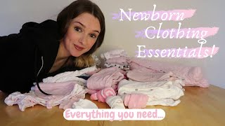 Newborn Essentials (Clothing) | What Do You Actually Need?! | LottieJLife