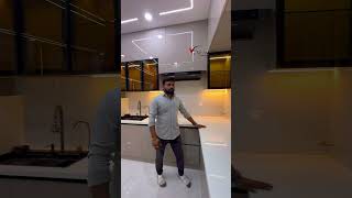Luxury Modular Kitchen Design Tour | 3BHK Flat Interiors Manikonda | Part 1