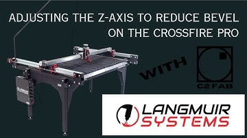 Langmuir Systems z-axis adjustment on Crossfire Pro