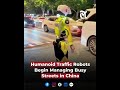 Humanoid Traffic Robots Begin Managing Busy Streets in China