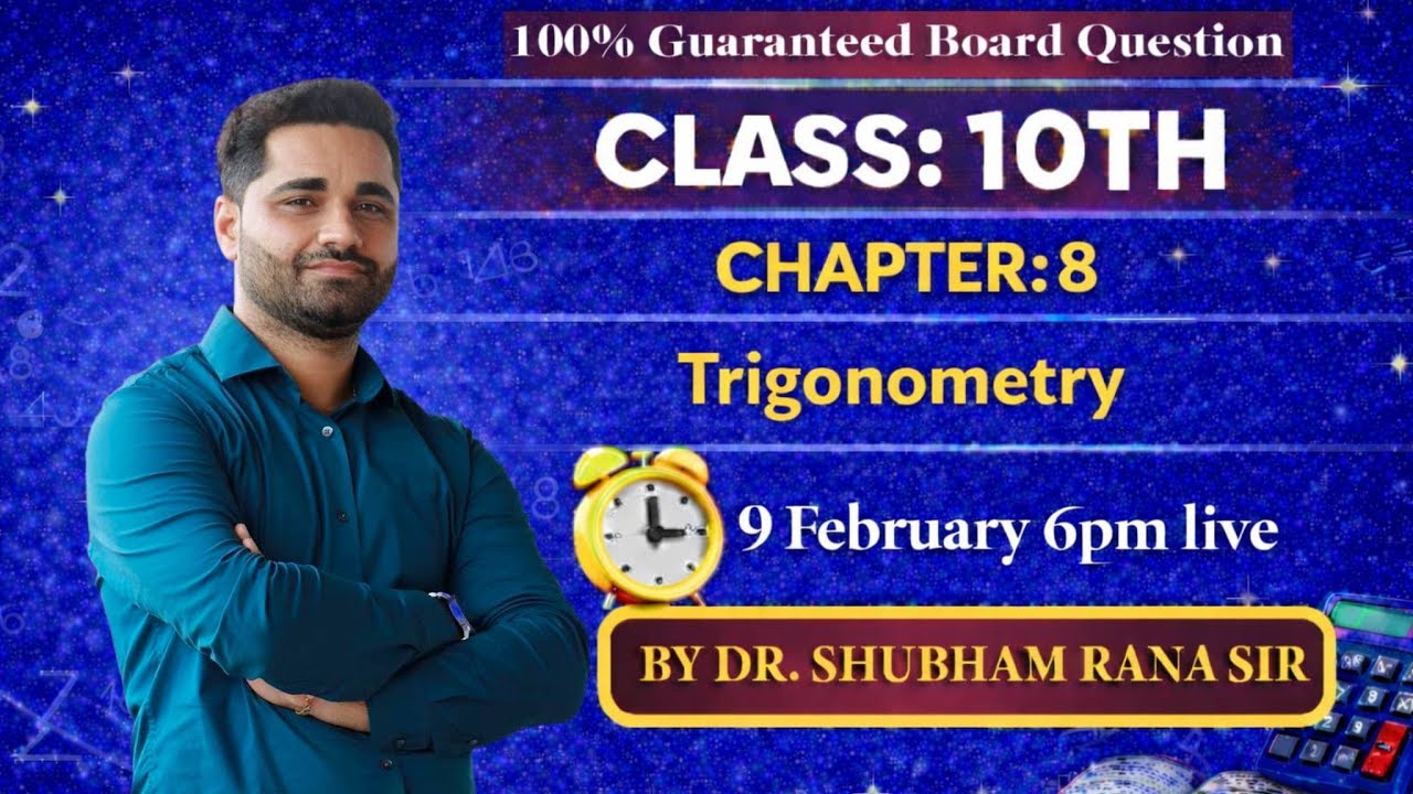 Class 10 Maths Trigonometry