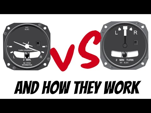 Turn Coordinator VS Turn and Slip Indicator (AND How they Work) Private Pilot Ground Lesson 30