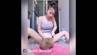 Y Video Cute Thai Girl Live Eat Durain So Hot