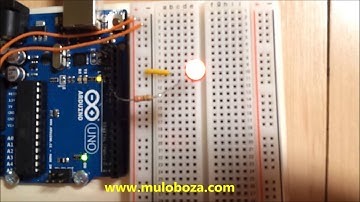 Arduino UNO Pulsalting lamp ( 아두이노 우노 PWM 신호를 이용한 LED 밝기 변화 )